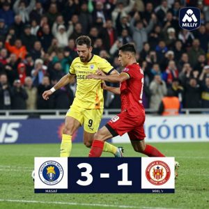 Nasaf giành chiến thắng đầy bất ngờ 3-1 trên sân Milliy