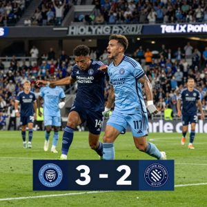 St. Louis City thắng kịch tính Sporting Kansas City 3-2 tại MLS 2026